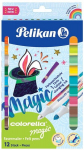 Flomasteriai Pelikan Colorella Magic, 10 spalv.