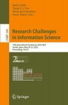 Research Challenges in Information Science: 19th International Conference, RCIS 2025, Seville, Spain, May 20-23, 2025, Proceedings, Part II, Research Challenges in Information Science: 19th International Conference, RCIS 2025, Seville, Spain, May 20- ...