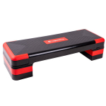 Stepipink Aerobic Exercise Step Platform inSPORTline AS250 must/punane
