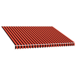 varikatuse riie, oranž ja pruun, 350 x 250 cm CFE55112