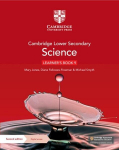 Cambridge Lower Secondary Science Learners Book 9 with Digital Access (1 Year)