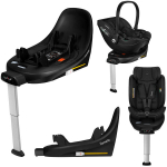 ISOFIX alus 360&deg; p&ouml;&ouml;rlev stabiliseeriva jalaga Moxie i-Size turvatoolidele, Lionelo Moxie Base Black