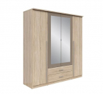 Riidekapp BRW Kredo, pruun