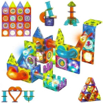 Magnetiline helendav konstruktor, 76 tk