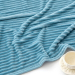 Fliisist tekk Emema, 125 x 150 cm, rohekas sinine