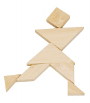 IQ-test karbis, bambus, Tangram. Fridolin, FR-17323, 3D Puzzle Games