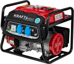 KRAFT&DELE bensiini &uuml;hefaasiline elektrigeneraator 1500 W 12/230 V KD146