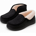 Soojad karusnahast sussid-saapad, tumehall, NEEEDIVYOU