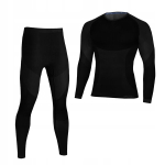 Termopesukomplekt meestele Spokey Arctiq, must, 2-osaline, XL/XXL