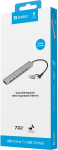 Sandberg 136-66 USB 3.2 Gen 1 (3.1 Gen 1) Type-A + Type-C jaoturid ja kontsentraatorid 5000 Mbit/s