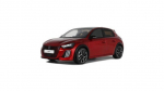 Diecast mudel Otto Ot1163 Peugeot 208 Gt Hybrid Red Elixir 2024 1/18
