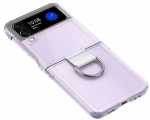 &bdquo;Ring&ldquo; plastikust kaaned - l&auml;bipaistev (Galaxy Z Flip4)