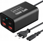 Zenwire 100W v&otilde;rgulaadija Yms-608 Gan III 2x Usb-C 65W 2x Usb-C