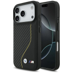 BMW M Carbon Line & Logo MagSafe kest Apple iPhone 17 Pro kollane, Etui BMW M Carbon Line & Logo MagSafe do Apple iPhone 17 Pro ż&oacute;łty