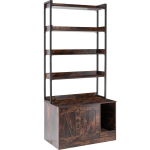 Kassiliivakast 4 riiuliga Vevor CWM004, 850,1 x 490,2 x 1836,4 m