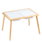 Laste puidust laud Vevor JRG-SKU2S, pruun