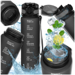 Jooksu spordipudel TRESSARI BPA Free 1000 ml Tritan &ndash; veepudel