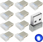 10 tk USB auto meeleoluvalgustit