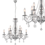 Riputav Laelamp Toolight Ebt016-9Cp Chrome 63X63X72Cm