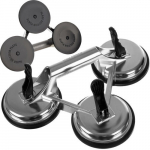 Alumiiniumist iminapp 3 kummist padjaga, iga&uuml;ks l&auml;bim&otilde;&otilde;duga 120 mm