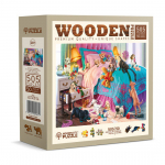 Puidust puslel, Ulakad kutsikad, woodencity, NB 505-0135-L, Wooden puzzles