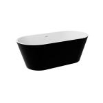 Vann Besco Deeva Black&White Matt, 170 x 80 cm, valge kaanega