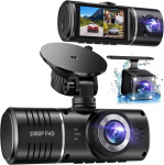 Autokaamera ees ja taga, 1080P, 32 GB m&auml;lukaardiga, &ouml;&ouml;režiim