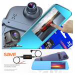 S&otilde;idukaamera save s-300, full hd 1080p, 4,7" puuteekraan, tagakaameraga ja 32 gb kaardiga