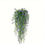 Eukal&uuml;ptuse Kunstlik Rippuv Lillekimp - Taim Dekoratsioon, Violetinė
