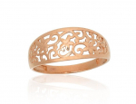 Punasest kullast s&otilde;rmus Diamond Sky "Blooming Charm II", proov 585