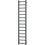 Mexen Bolt vannitoaradiaator, 1800 x 400 mm, 406 W, antratsiithall