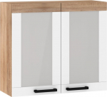 &Uuml;lemine kapp Meblocross Rodos ROD-19 W80-PN, Sonoma valgus/valge