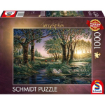 Schmidt Spiele pusle Terry Redlin: Morgenzauber am Teich (1000-osaline)