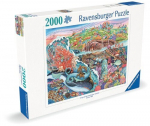 2000 piece puzzle, Adult puzzle, Ages 14+, The myth of Thalassa, Sea, 12001484, Ravensburger