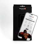 &bdquo;Evelatus iPhone 12 Pro Max&ldquo; &bdquo;Corning Gorilla Glass&ldquo; antistaatiline 3D t&auml;ielik &uuml;mbris, 10 korda tugevam, must