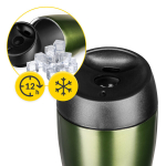 Termotass Mountain Goat TRAVEL 380 ml &ndash; roheline, kompaktne ja universaalne igap&auml;evaseks kasutamiseks