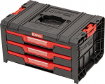 Qbrick System PRO 2.0 DRAWER 3 t&ouml;&ouml;riistakast koos sahtlitega