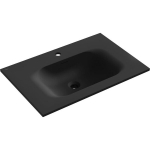 Kraanikauss Mexen Vela, 71 x 46,5 cm, Black matt