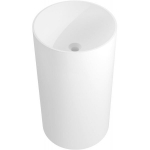 Konglomeraadist eraldiseisev kraanikauss Mexen Ajax-01, 45 x 45 cm, White matt