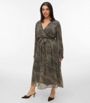 Vero Moda naiste kleit 10335964*01, must/beež 5715733742763