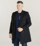 Frappoli meeste mantel 309840 01, must