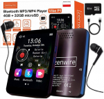 MP3 MP4 m&auml;ngija bluetooth FM raadio diktofon k&otilde;rvaklapid 36GB Zenwire