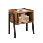 Loft &ouml;&ouml;kapp rustikaalne puidust t&ouml;&ouml;stuslik 43,5 cm