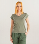 Hailys naiste T-s&auml;rk LI44OBA TS*01, khaki 4067218886730, S