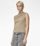 Pieces naiste topp 17151143*01, beež/Greige 5715726810172