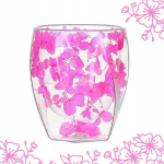 Termokruus hortensia ja roosidega, 350 ml