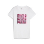 PUMA naiste vabaaja T-s&auml;rk GRAPHICS Puma Wording Tee PUMA White - 68299702, valge