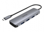 Unitek H1107C Hub, USB-C/3xUSB 3.1, 20.5 cm