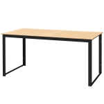 Aialaud 6-le inimesele 160 x 80 cm Ilmastikukindel r&otilde;dulaud lippudega lauaplaadiga, Buffetilaud v&auml;listingimustesse tiikpuu