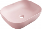 Mexen Rosa pealt paigaldatav kraanikauss 50 x 40 cm, roosa matt - 21095044, 50,5x40,5x14 cm